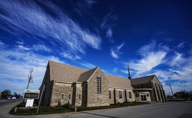 Mount Olive United Methodist Church, 1449 S. High School Road on Nov. 30, 2023, in Indianapolis.