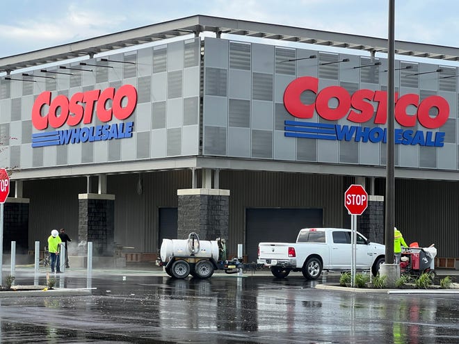 The Costco Wholesale club store Daytona, Florida nears completion on Tuesday, Jan. 16.  The Issaquah, Washington-based membership warehouse club chain is testing scanners at select locations to prevent non-members from using membership cards that do not belong to them.