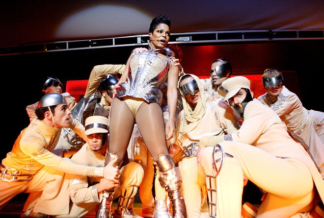 Jackson performs during the 2010 Essence Music Festival at the Louisiana Superdome on July 2, 2010, in New Orleans.